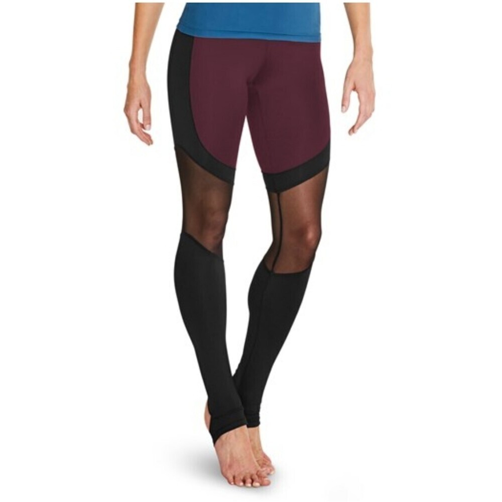 Bloch Paneled Mesh Stirrup Legging